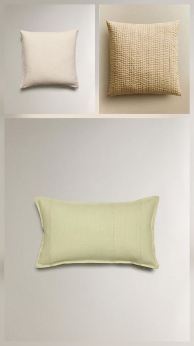 NOU 50% REDUS Fete perna decorative Zara Home