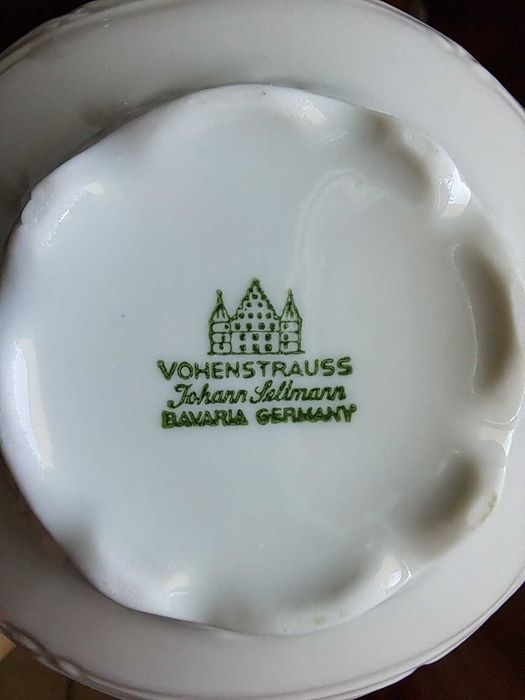 Изящен винтидж сет порцелан Vohenstrauss Seltmann 1955–1965 г.