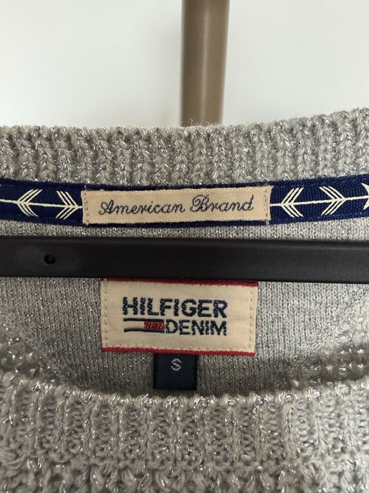 Tommy Hilfiger Pulover Argintiu S