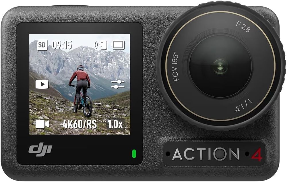 DJI Osmo Action 4 Essential Combo 4k, sigilat
