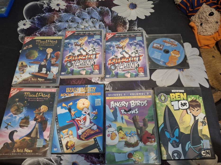 Set 8 CD-uri Desene Animate – originale – copii / colecție 
Ai co
