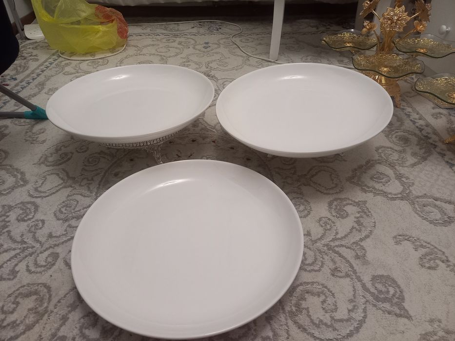 Набор посуды белый