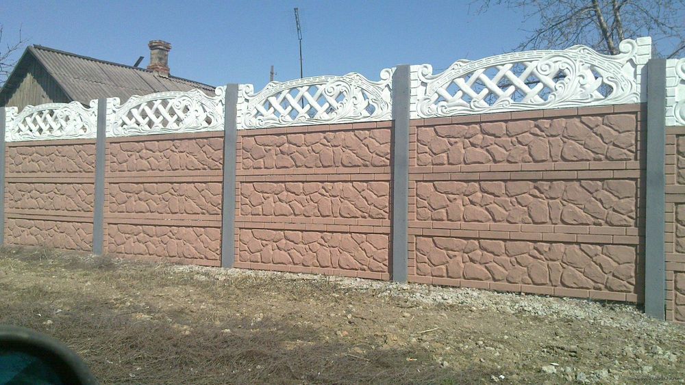 Евро Заборы, Бетонные