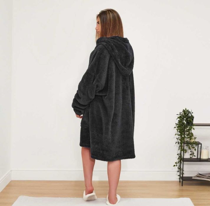 Teddy Hoodie Blanket Унисекс