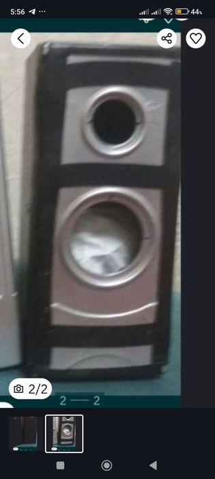 Корпус колонок без динамик.