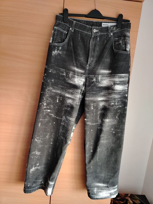 Blugi băieți, largi Bershka, mărime 42
