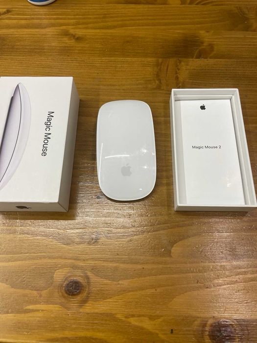 Apple Magic Mouse 2, White, Model A1657