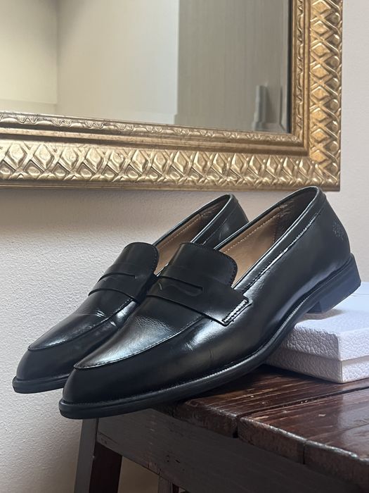 Apple Of Eden mocasini (loafers), piele naturală, negru