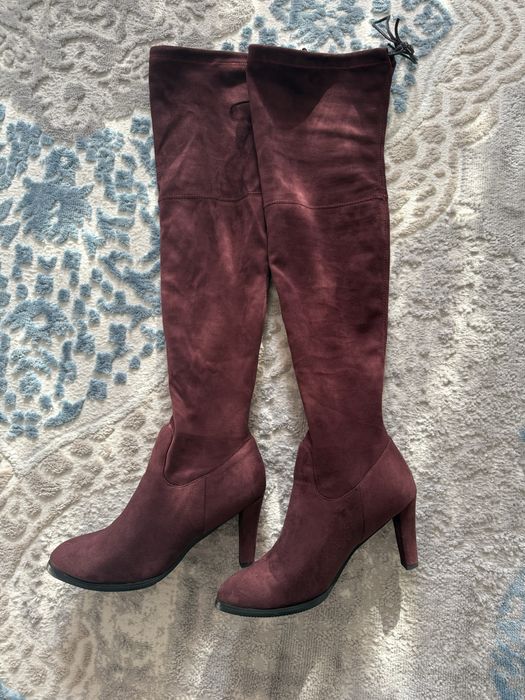 Продам сапоги ботфорты женские