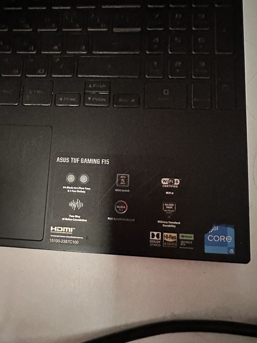 Ноутбук ASUS TUF