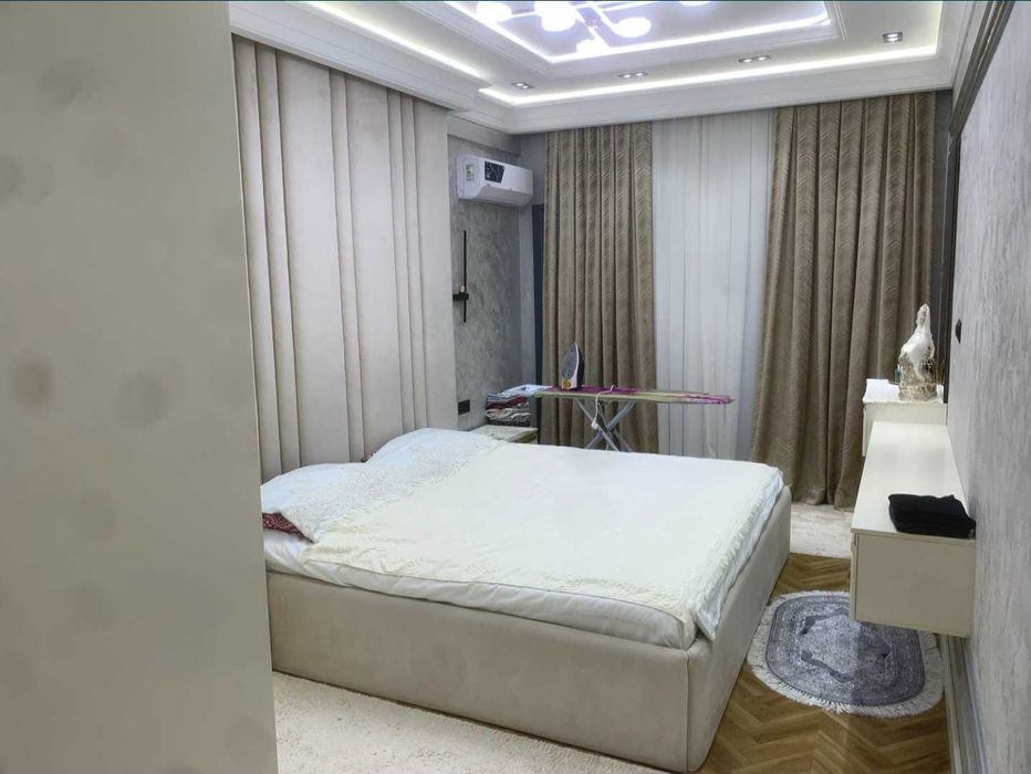 Мирзо Улугбек орр Буюк Ипак Йули 3х ком 87м2 Евро ремонт Мебель;