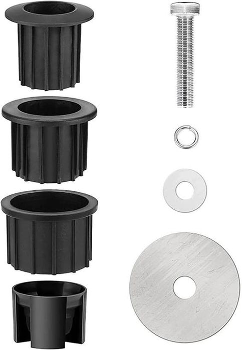 Универсална стойка за чадър от неръждаема стомана с адаптери