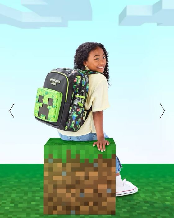 Майнкрафт рюкзак  Smiggle Minecraft