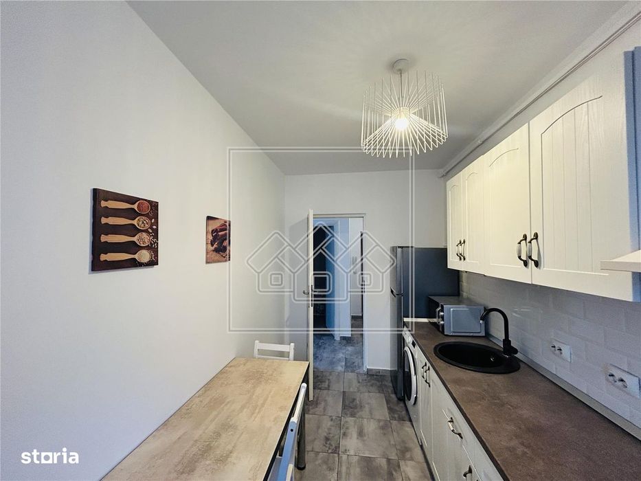 Ap decomandat, mobilat modern, cu 2 camere, balcon mare - City Residen
