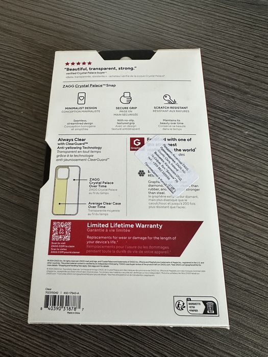 Кейсове ZAGG за iPhone 16