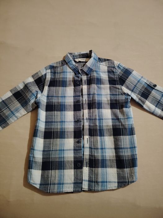 Комплект дънки и риза 6-7г