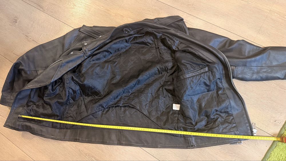 Geaca din piele groasa de bovina - Moto - Rock-Chopper - Ca NOUA!