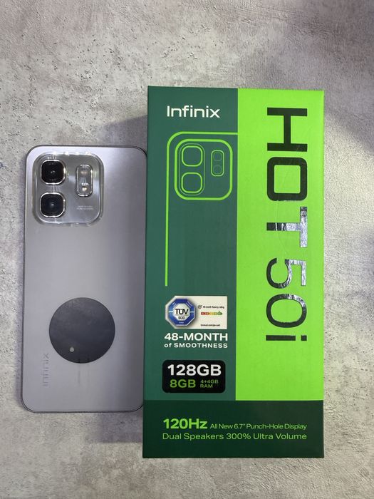 Infinix Hot 50i, 128 гб, Костанай 1015