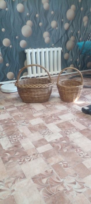 Продам грибную корзину из лозы ручной. работы.