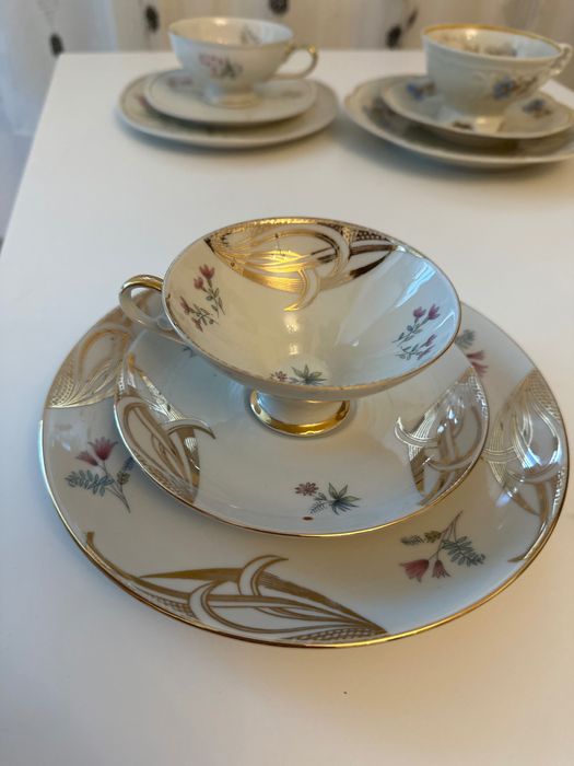 Перфектен троен сет за кафе/чай