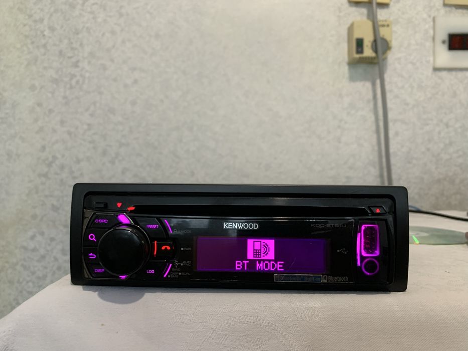 Авто Cd Kenwood Bluetooth