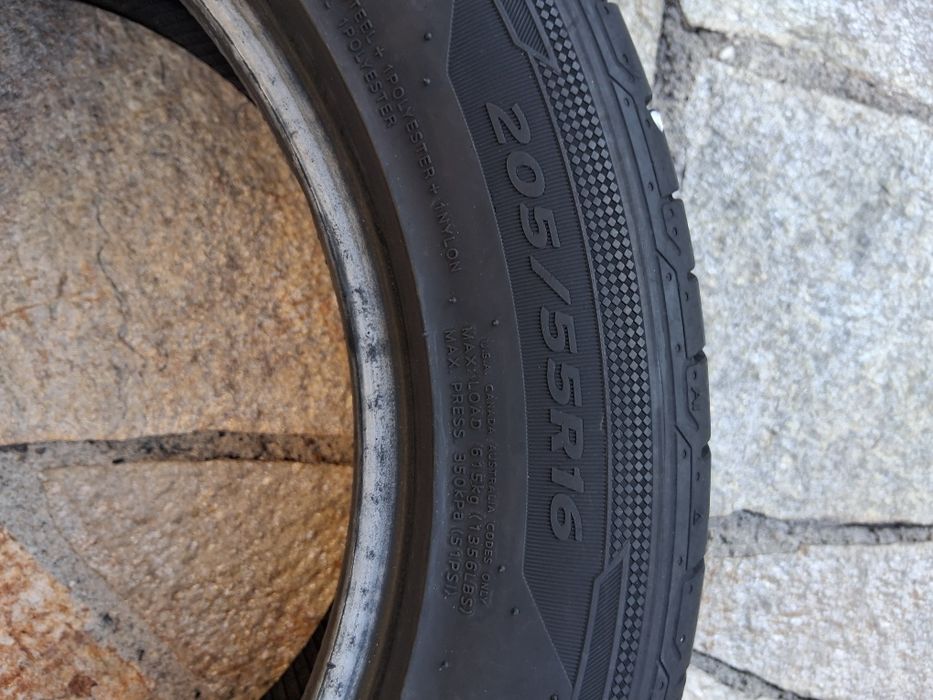 205 55 16 Hankook ventus prime3 91V