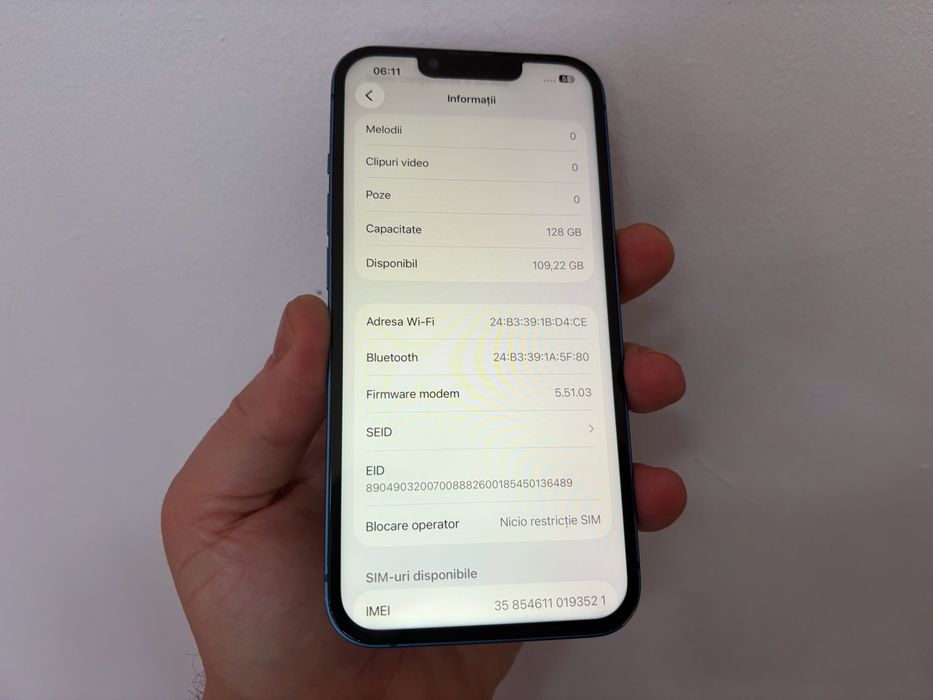Iphone 13, 128 gb, Blue