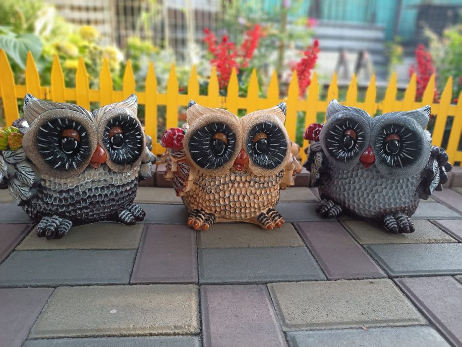 Совы кашпо для цветов