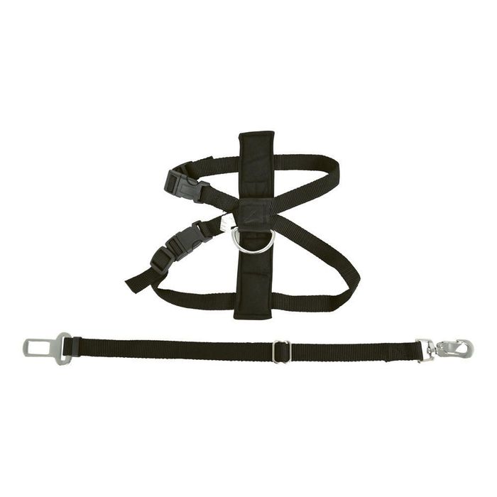 Centura siguranta animale de companie cu ham Pets Travel, marime S 30-60cm Lesa