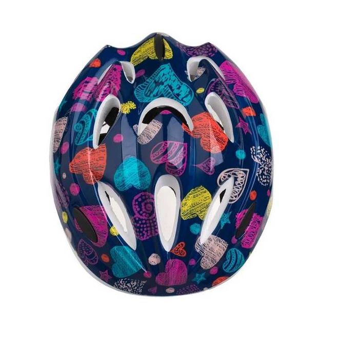 Детска каска, За велосипед, ролери, тротинетка, Акула или Сърца