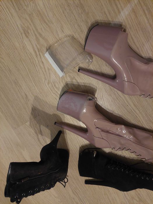 Стрипы для пол денс, Ботфорты