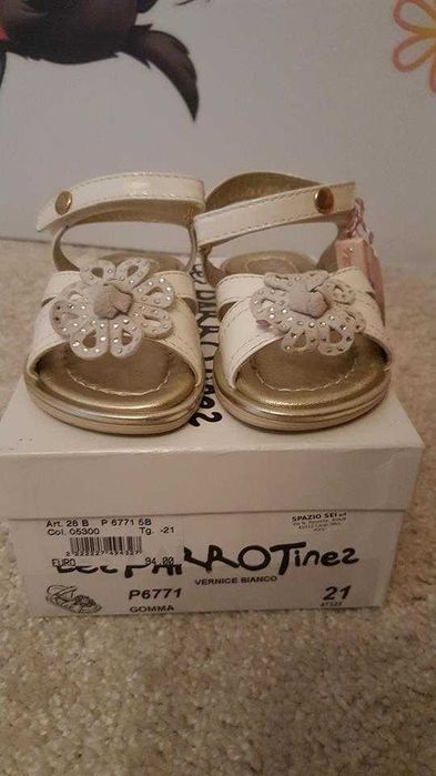 Sandale nr 21 cu pietre swarovski - interior 13