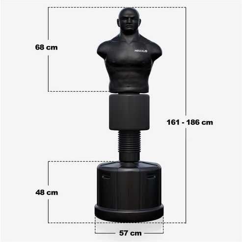 Sac de box vertical PRO Fighter reglabil pe înălțime -REDUCERE
