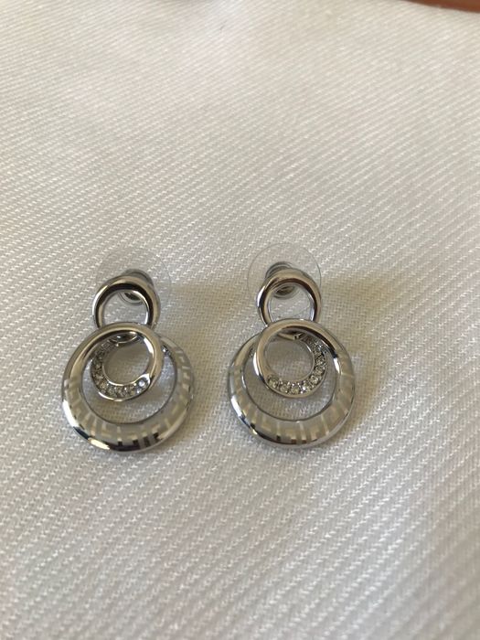 Комплект колие и обеци Invoke сребро