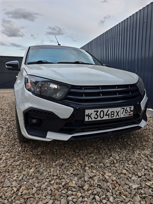 Lada Granta Drive Active, бампер Лада Гранта, бампер Lada granta fl