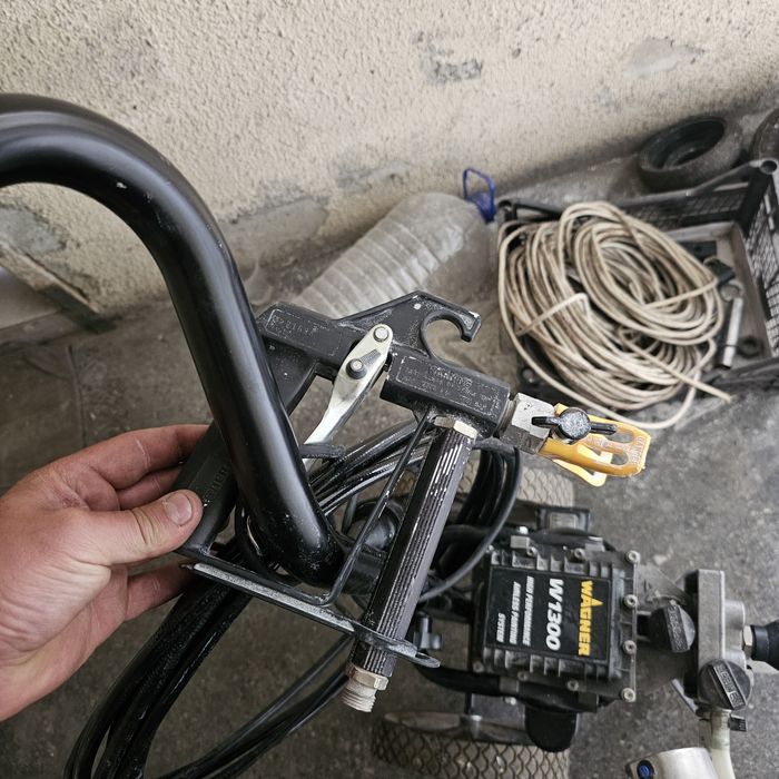 Професионална машина  безвъздушно боядисване  шпакловане wagner w1300