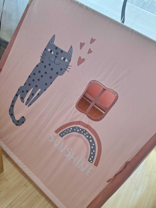 Cort de joacă pentru copii Homestyling Kids Collection în stil A-frame