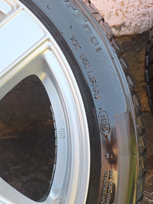 Джанти 17 с нови зимни гуми