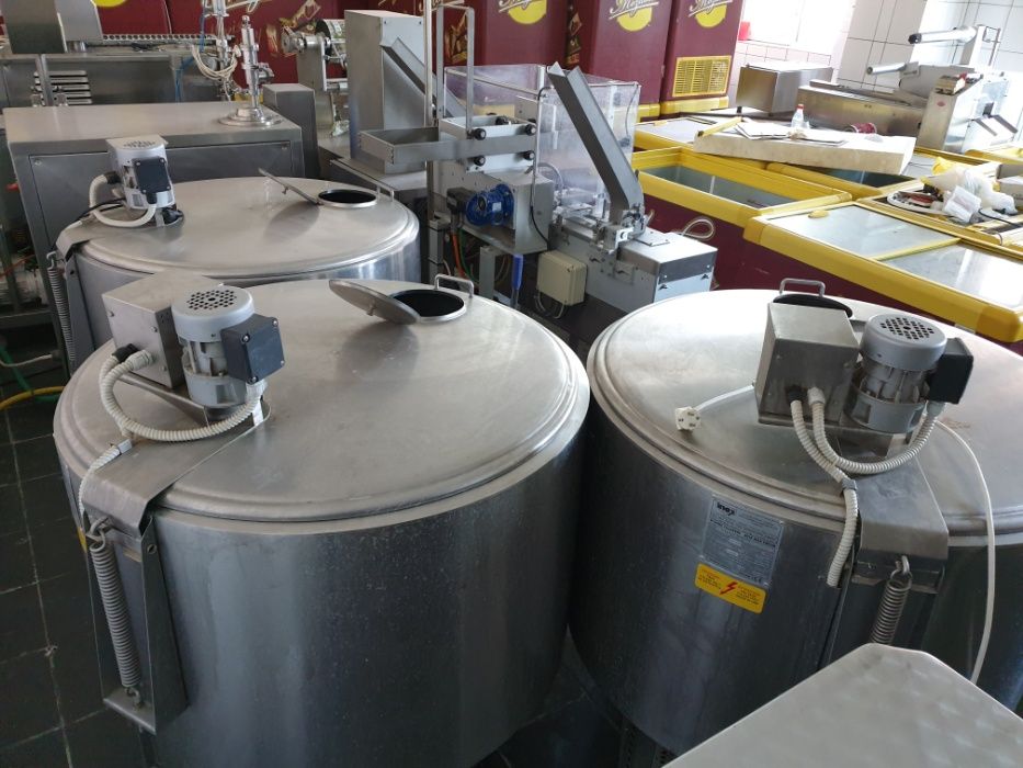 Tanc de racire/maturare lapte, inghetata, etc - 300 l. Aproape NOU!