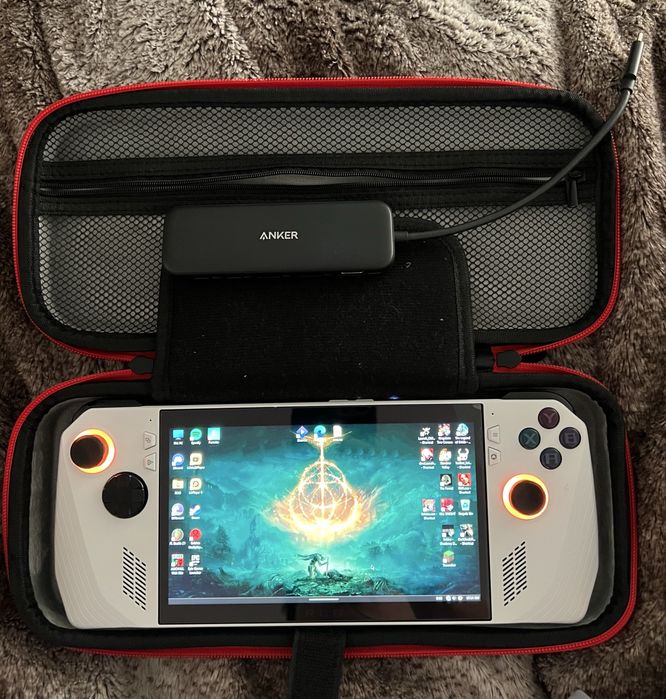 Consola Gaming ROG Ally Impecabila + Dock + Husa