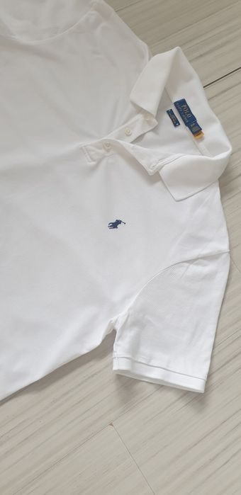 POLO Ralph Lauren Pique  Slim Stretch Mesh XL ОРИГИНАЛ! Мъжка Тениска