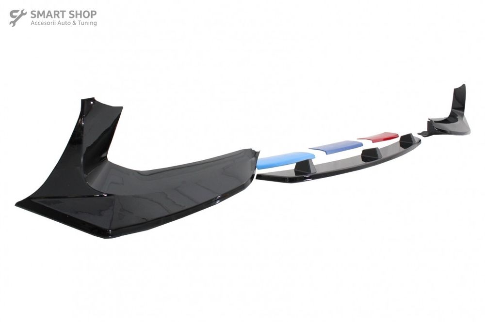 Prelungire Bara Fata BMW Seria 5 G30 G31 (2017+) M5 Design Negru Lucio