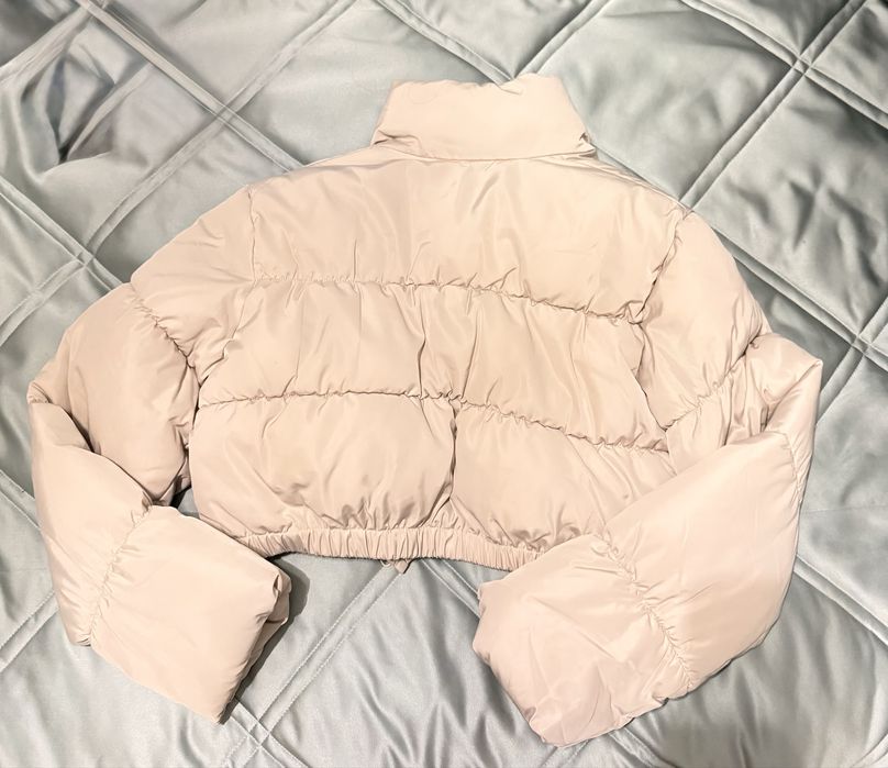 Бежевая короткая курта