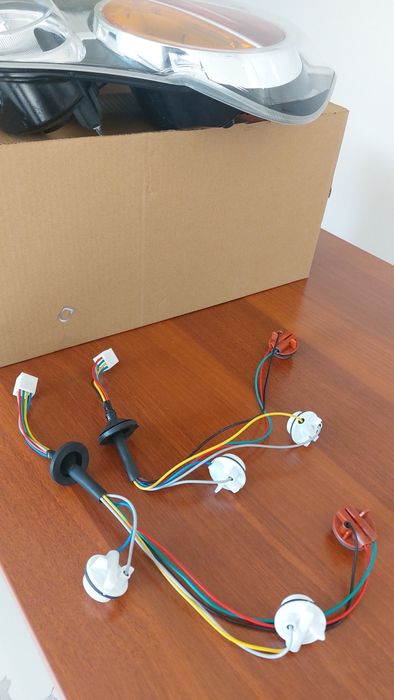 Спарк белые фары Задние