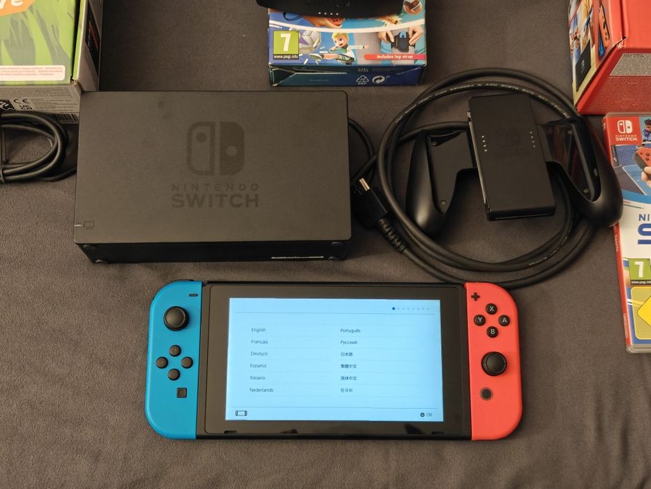 Nintendo switch, RingFit Adventure,