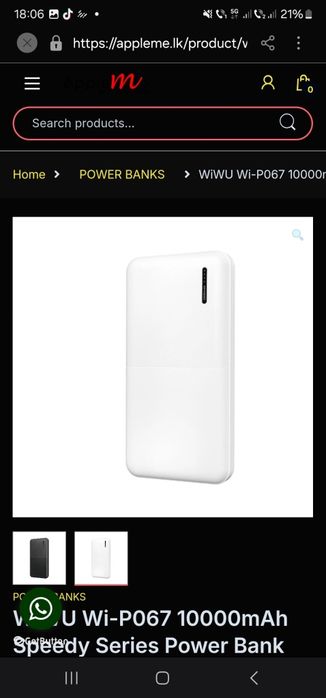 Ocazie ! Bateri Externe  power bank 
Informații despre produs: 
Capacitate: 10000 mAh.
Caracteristici cheie: Durată lungă