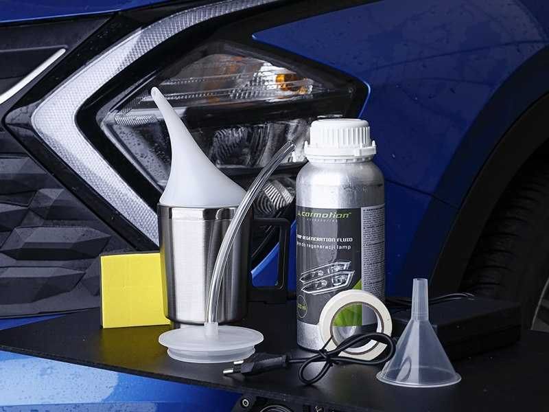 Комплект за възстановяване на пластмасови фарове „Лампата на Аладин“