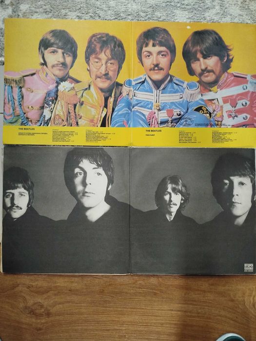 виниловые пластинки БИТЛЗ