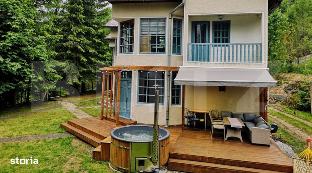 Investitie rara la Colibita – 3 cabane aproape de lac, ideale pentru
