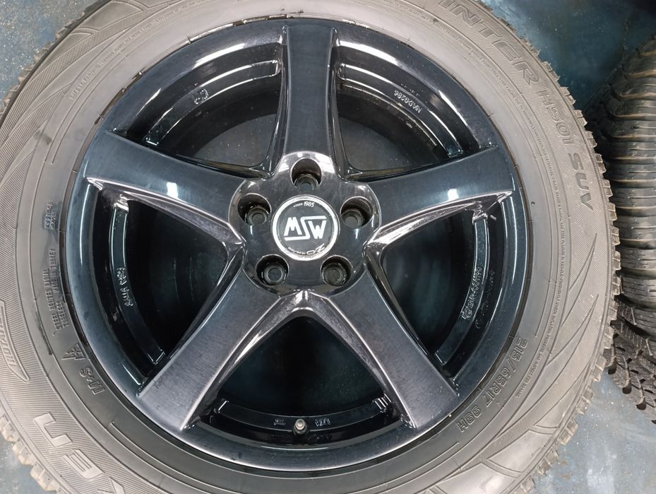 Jante aliaj 5 x 112 x 57,1 VW ,Skoda,Seat anv iarna 215 65 17 , 8mm